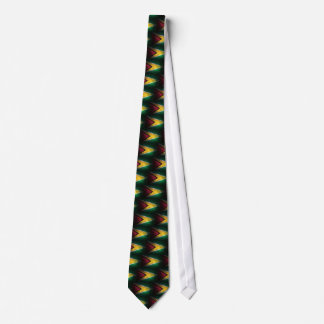 Firework; Guyana Flag Tie