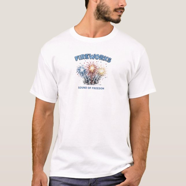 Firework Manager | Funny 4th of July T-Shirt (Front)