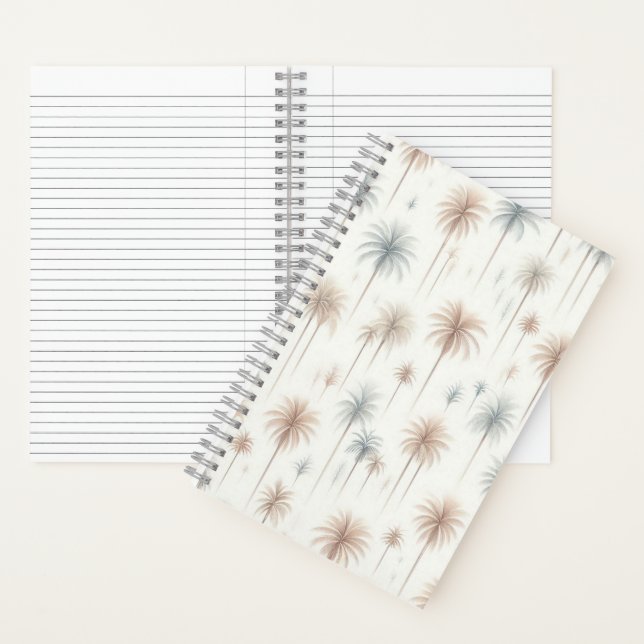 Firework Palms Notebook (Inside)