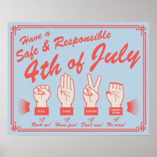 Firework Safety Poster