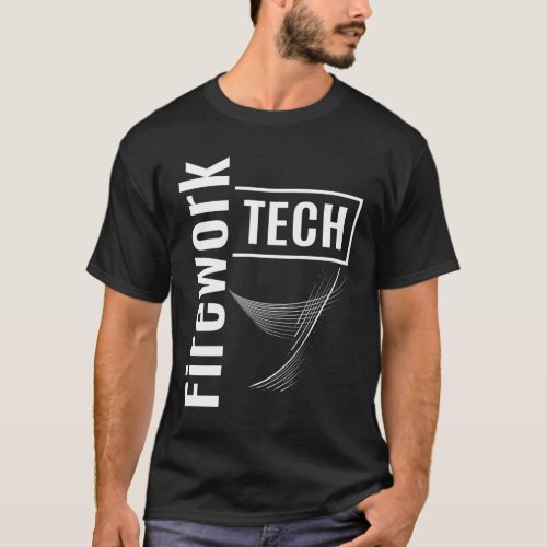 Firework Tech Job Title Profession T_Shirt