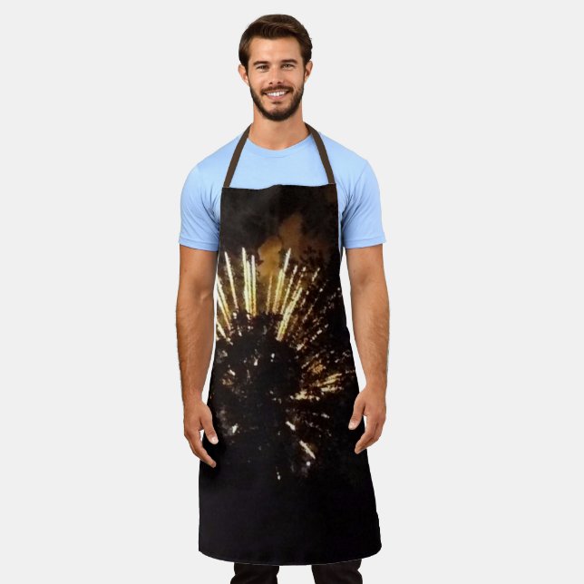 Fireworks 10 chef apron (Worn)