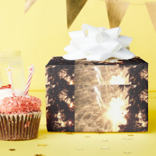 Fireworks 15 glossy wrapping paper