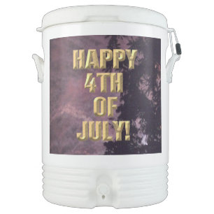Fireworks 16 4th of July Igloo beverage cooler