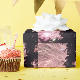 Fireworks 17 glossy wrapping paper
