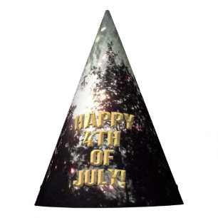 Fireworks 18 4th of July party hat