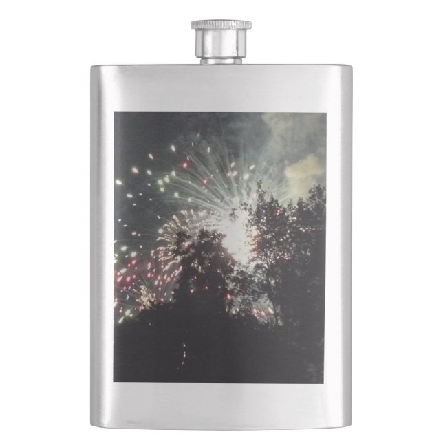 Fireworks 18 stainless steel flask (Front)