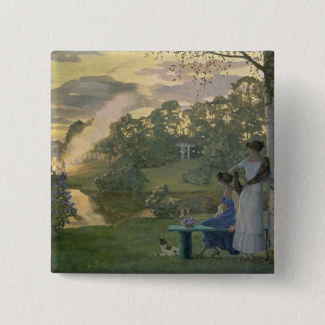 Fireworks, 1922 button (Front)