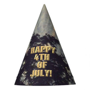 Fireworks 19 4th of July party hat