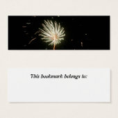 Fireworks 1 Bookmark (Front & Back)