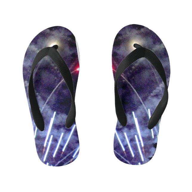 Fireworks 1 toddler flip flops (Footbed)