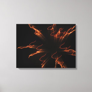 Fireworks 3 canvas print