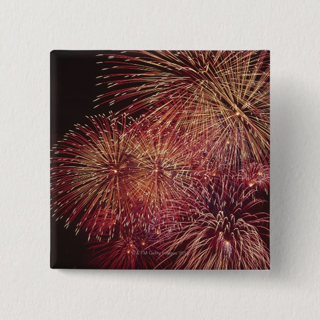 Fireworks 3 pinback button (Front)