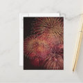 Fireworks 3 postcard | Zazzle