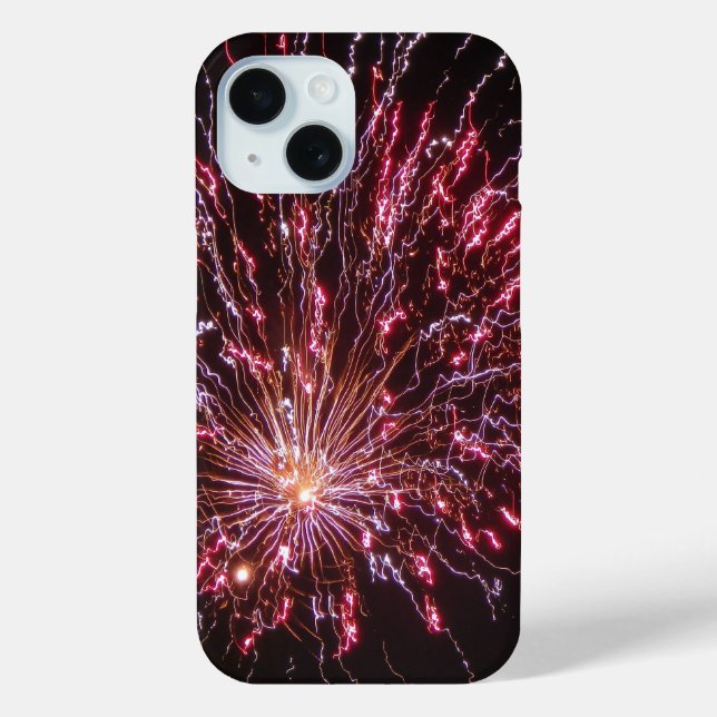 Fireworks 4 All Case-Mate iPhone Case (Back)