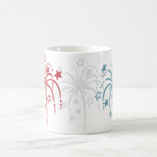 Fireworks 4th of July Coffee Mug