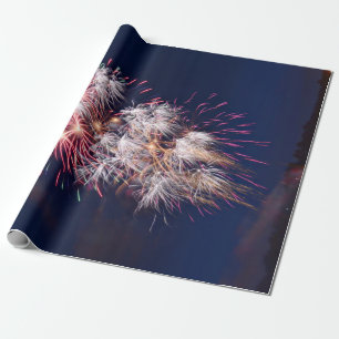 Fireworks 4th Of July Independence Day Wrapping Paper