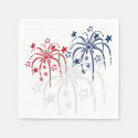 Fireworks 4th of July Paper Napkin Set