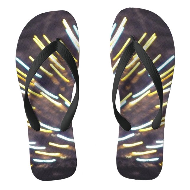 Fireworks 6 wide flip flops (Footbed)