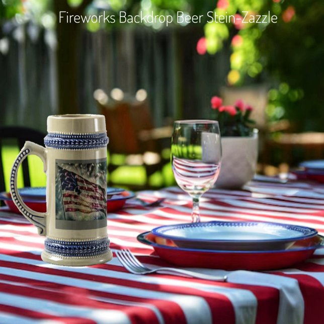 Fireworks Backdrop     Beer Stein (Creator Uploaded)