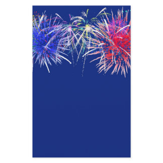 Fireworks Background Stationery