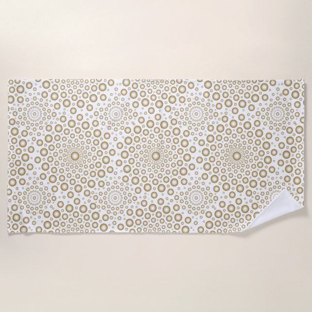 Fireworks Beach Towel (Front)