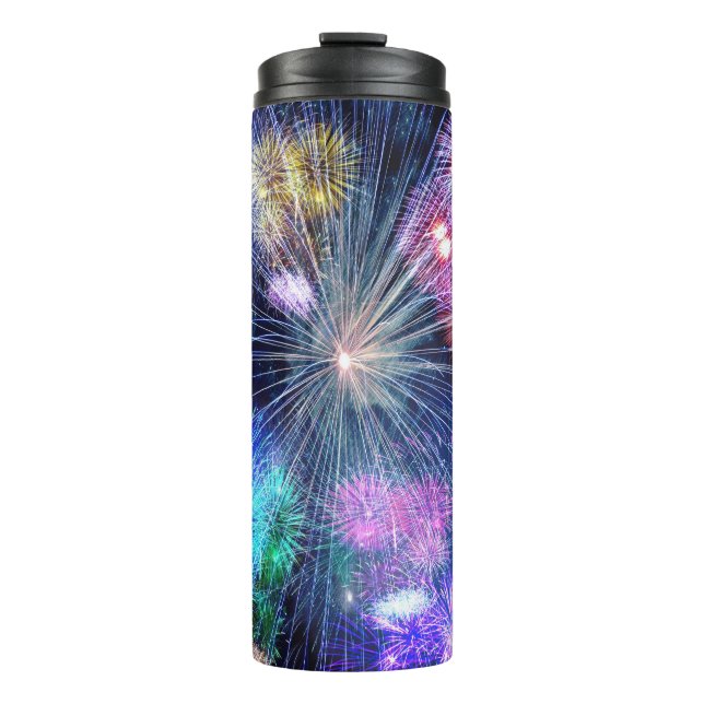Fireworks Blast Thermal Tumbler (Front)