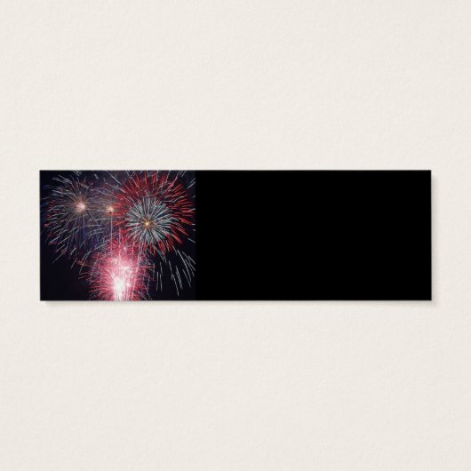 Fireworks Bookmark (Back)