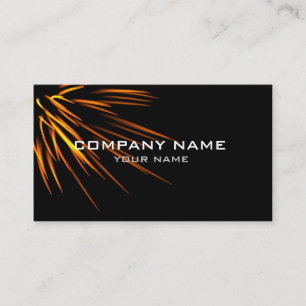 Fireworks business card