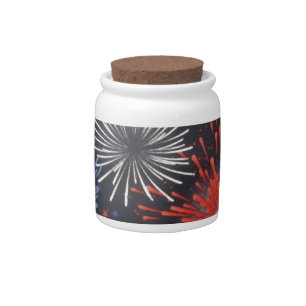 Fireworks Candy Jar