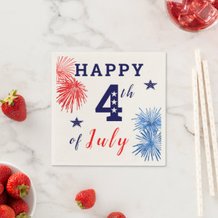 Fireworks Celebration Napkins