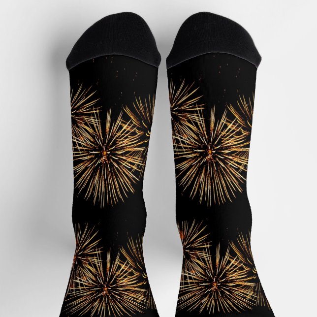 Fireworks! Celebratory fun Socks (Top)