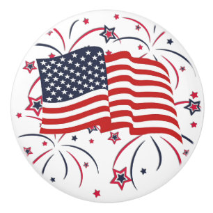 Fireworks Ceramic Knob