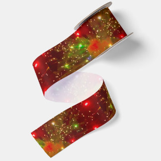 Fireworks Christmas Ribbon
