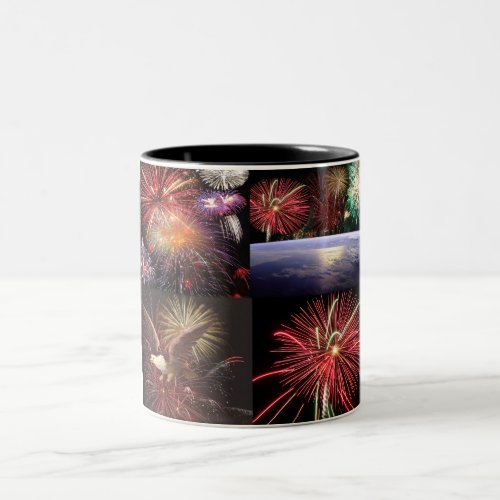 Fireworks Collection Two_Tone Coffee Mug