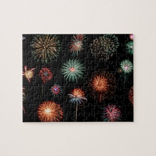 Fireworks Composite Jigsaw Puzzle