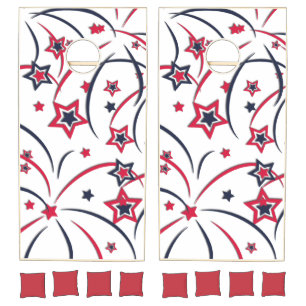 Fireworks Cornhole Set