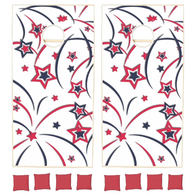 Fireworks Cornhole Set (Set)
