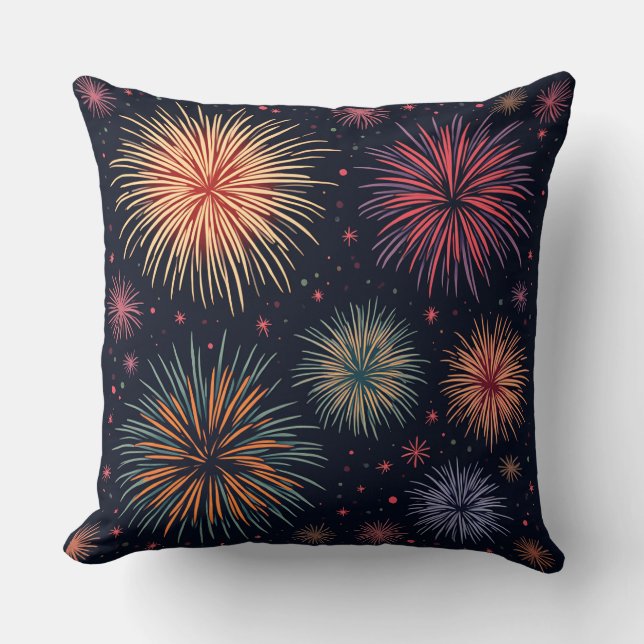 Fireworks Cushion (Front)