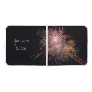 Fireworks custom ping pong table