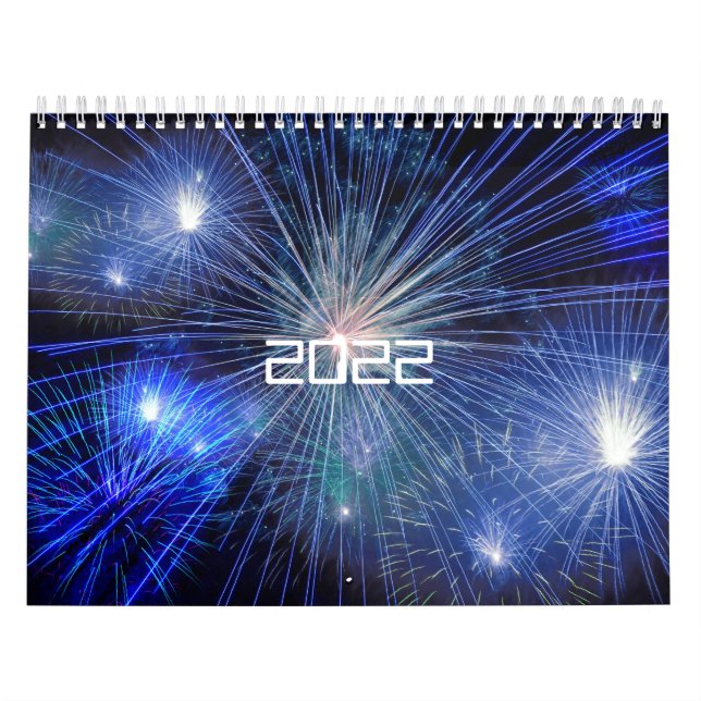 Fireworks Custom Printed Calendar 2022 (Cover)