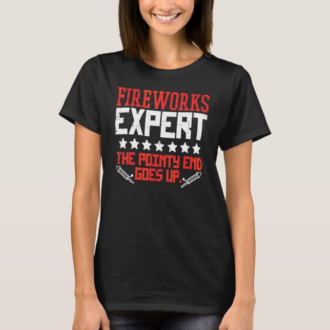 Fireworks Director Expert  Fourth Of July 4th Men  T-Shirt (Front)