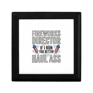 Fireworks Director Funny Patriotic Quote Shirt_1 Gift Box