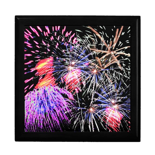 Fireworks Display Keepsake Box (Front)
