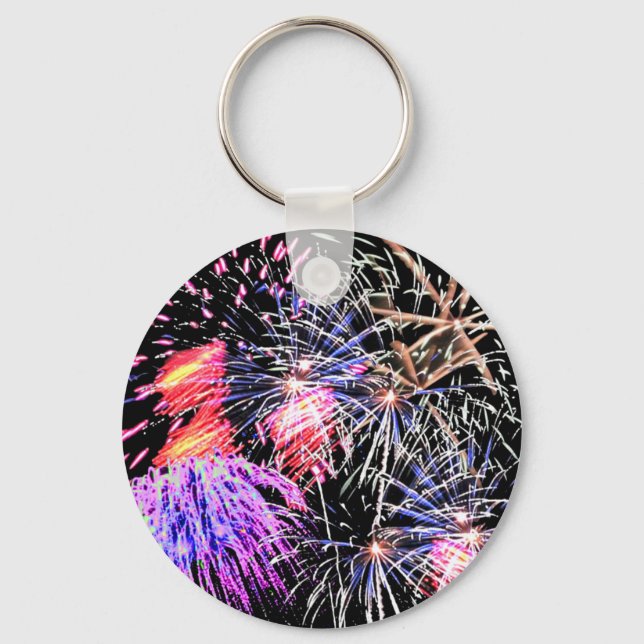 Fireworks Display Keychain (Front)