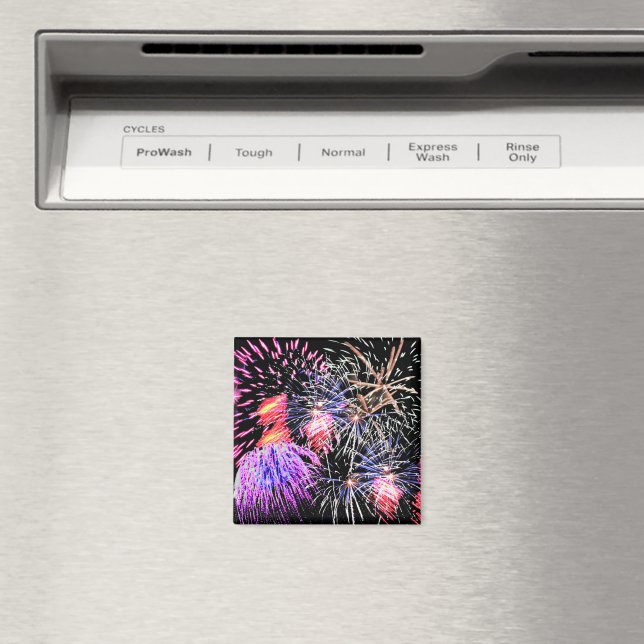 Fireworks Display Magnet (In Situ (Dishwasher))