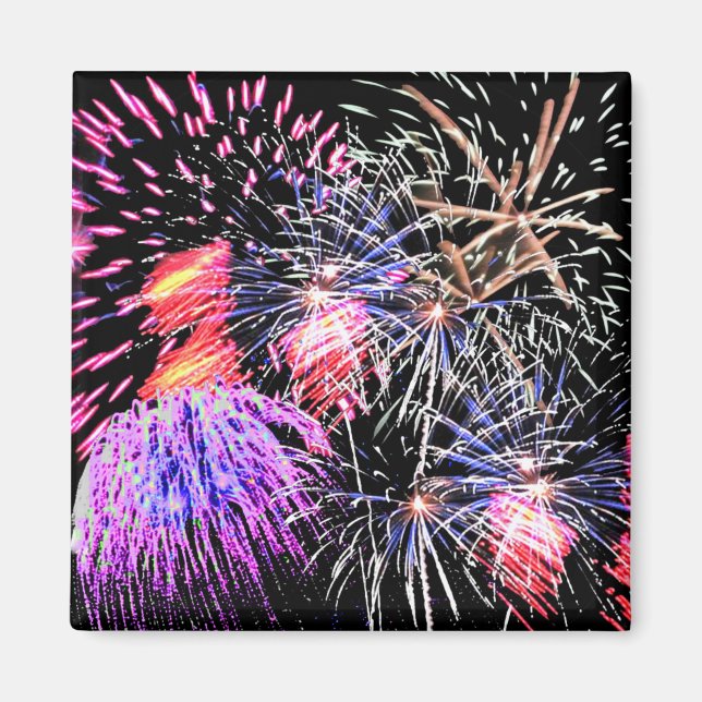 Fireworks Display Magnet (Front)