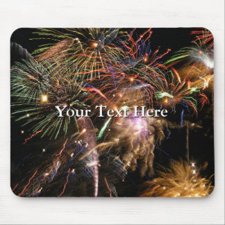 Fireworks Display Mouse Pad