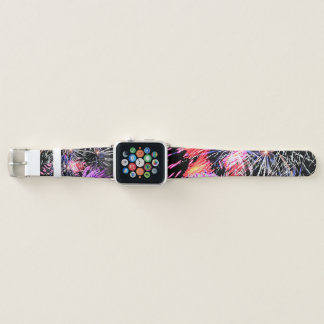 Fireworks Display Patriotic Holiday Apple Watch Band