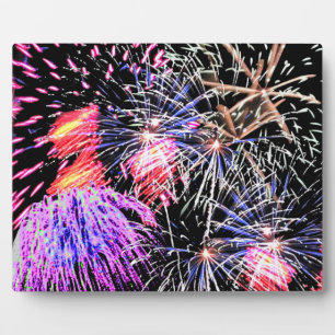 Fireworks Display Plaque